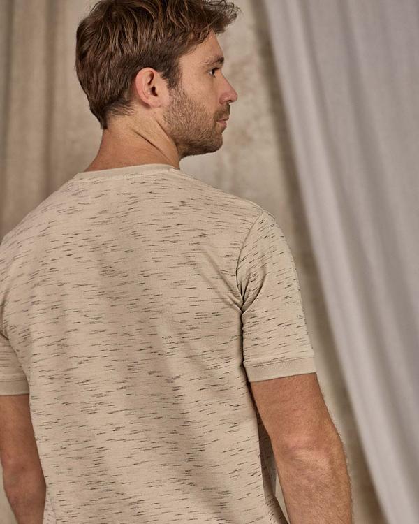 T-shirt chiné beige T-shirt chiné beige