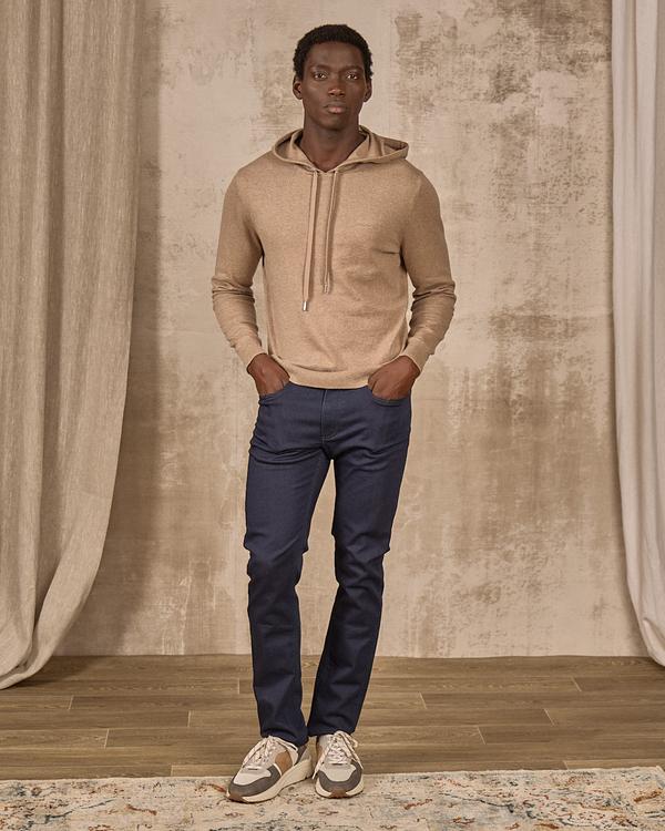 Pull à capuche Edmond beige Pull à capuche Edmond beige