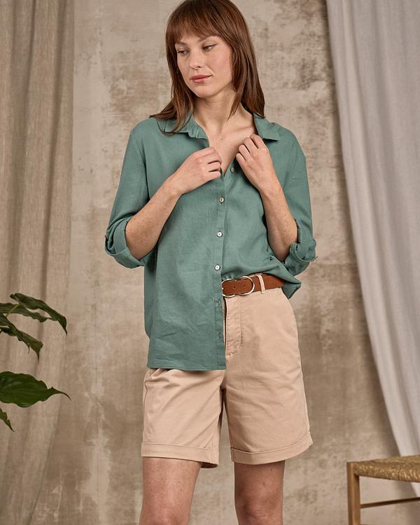Chemise Dayton vert