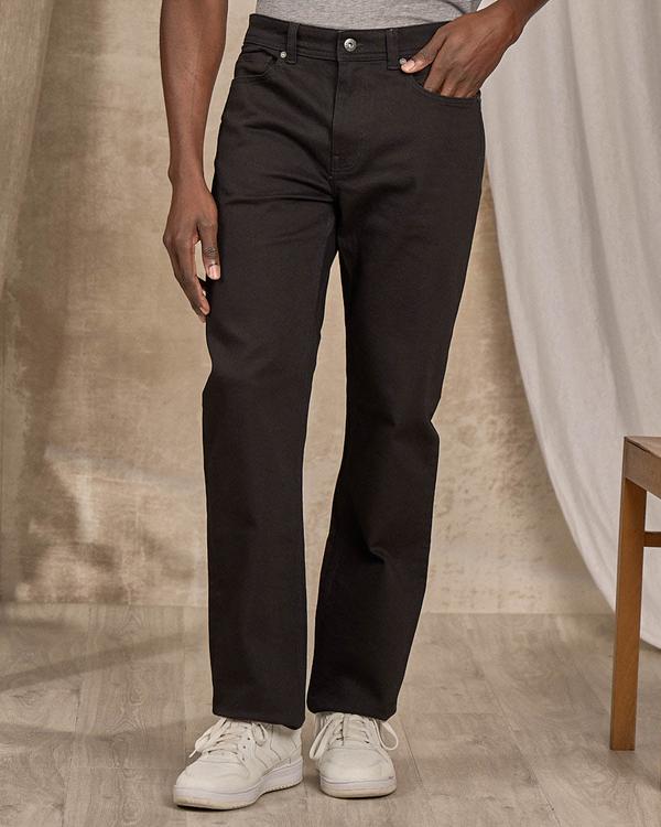 Jean coupe droite noir Jean coupe droite noir