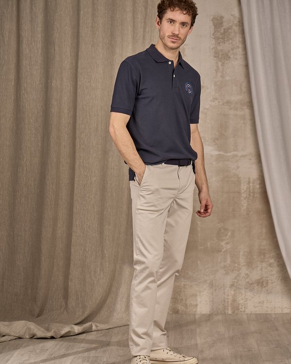 Polo blason bleu Polo blason bleu