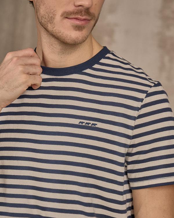 T-shirt rayé bleu T-shirt rayé bleu