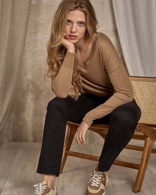 Pull Damien beige Pull Damien beige
