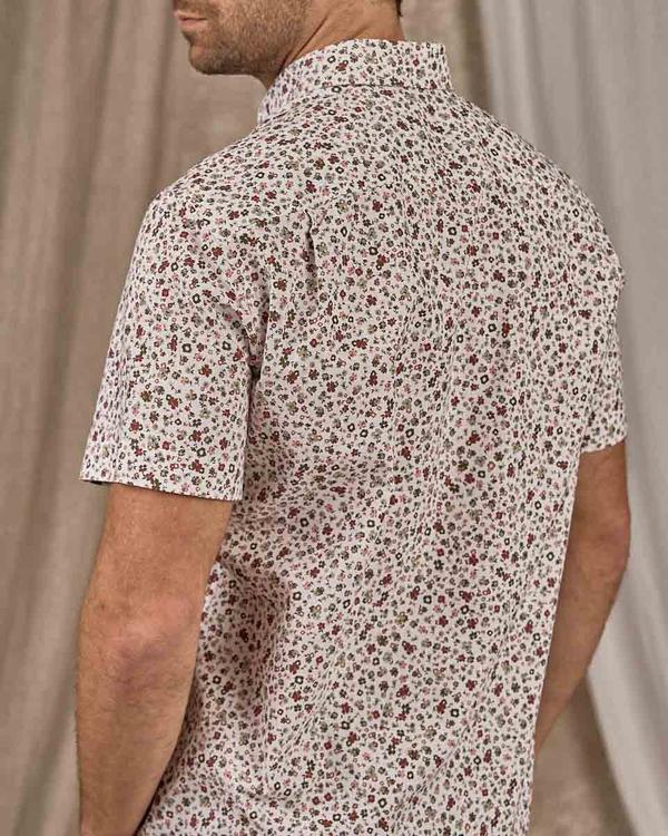 Chemise fleurie blanc Chemise fleurie blanc