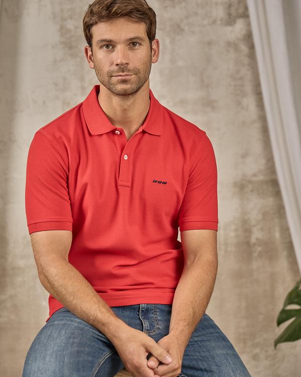 Polo Collin rouge Polo Collin rouge
