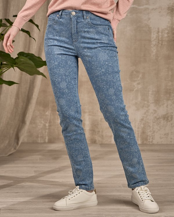 Pantalon twill bleu Pantalon twill bleu