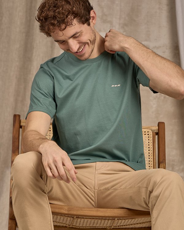 T-shirt Cédric vert