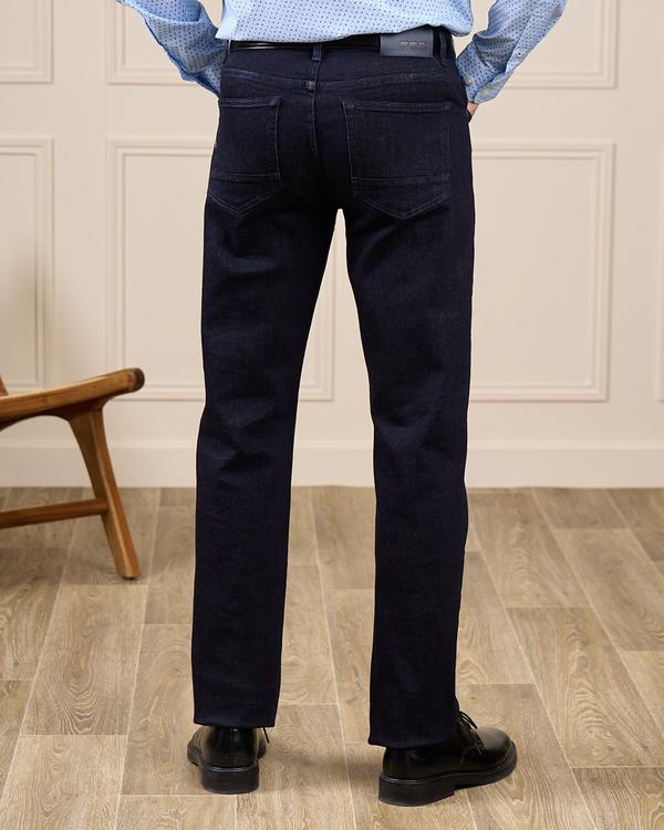 Jean Gaspar stretch bleu