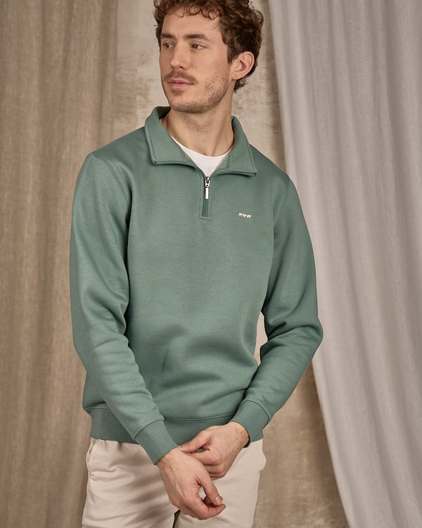 Sweat col camionneur vert Sweat col camionneur vert
