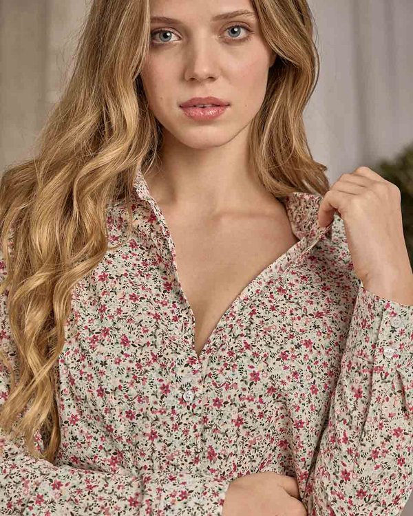 Chemise imprimée vert Chemise imprimée vert