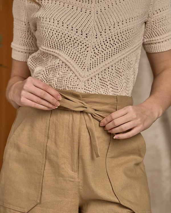 Short paperbag beige Short paperbag beige