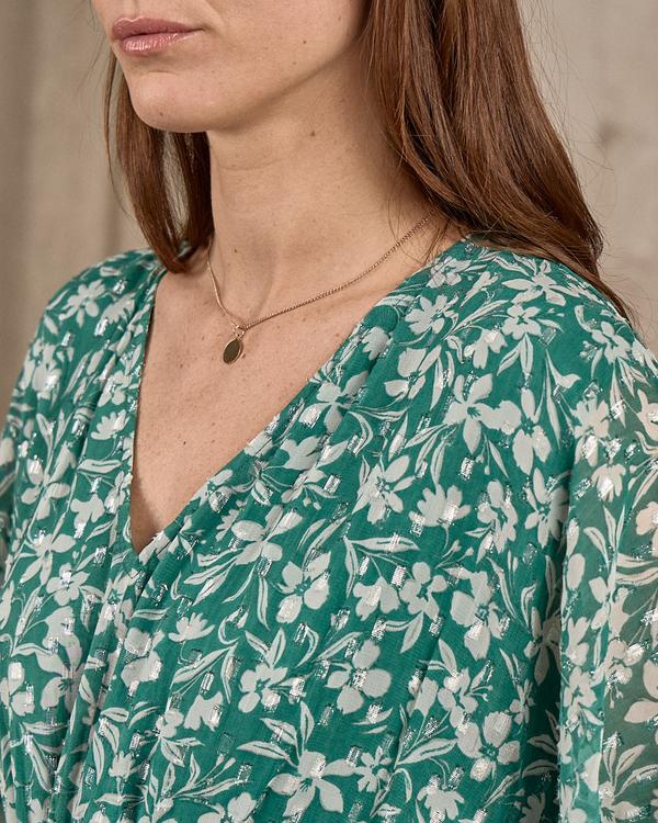 Robe longue imprimée vert Robe longue imprimée vert