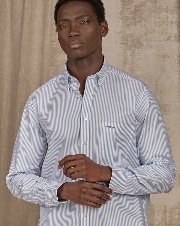 Chemise rayée bleu Chemise rayée bleu