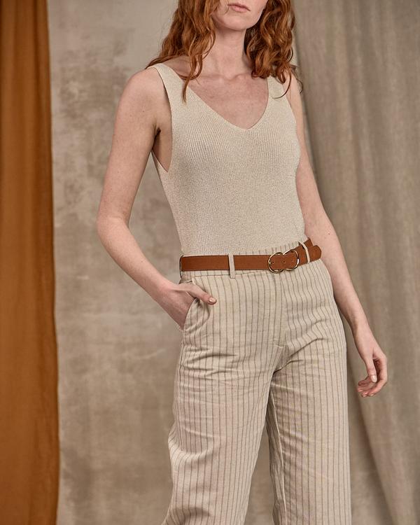 Pantalon fluide beige Pantalon fluide beige