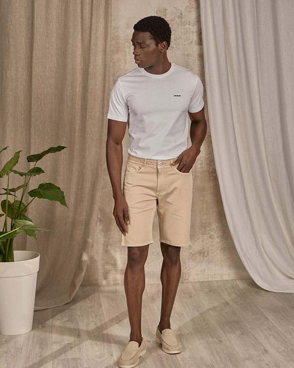 Bermuda denim beige