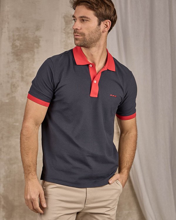 Polo Dorian bleu Polo Dorian bleu