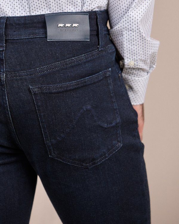 Jean coupe droite en coton Jean coupe droite en coton