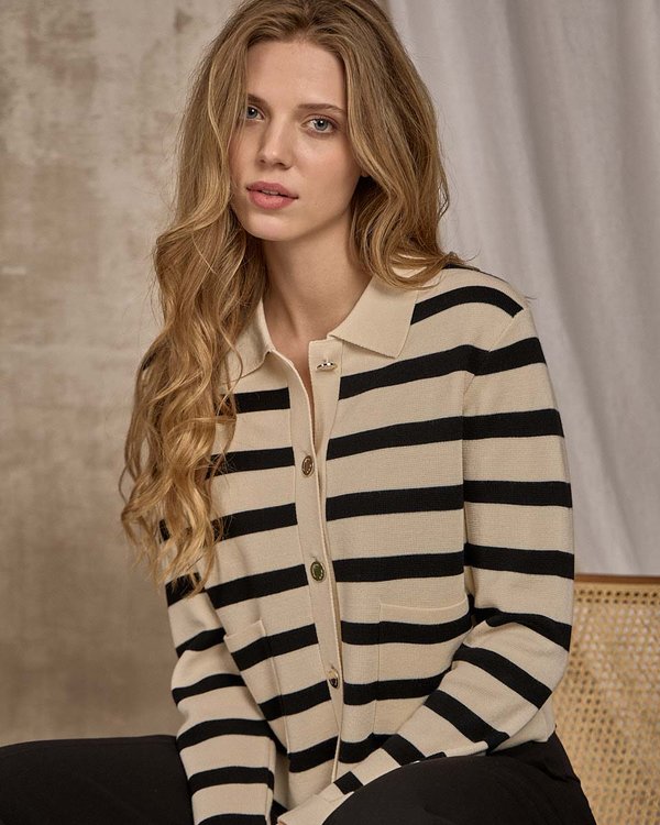 Cardigan Dorine blanc Cardigan Dorine blanc