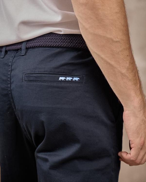 Chino modern fit bleu