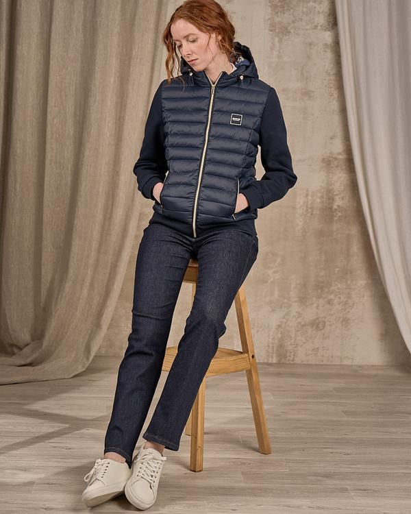 Cardigan zippé bleu Cardigan zippé bleu