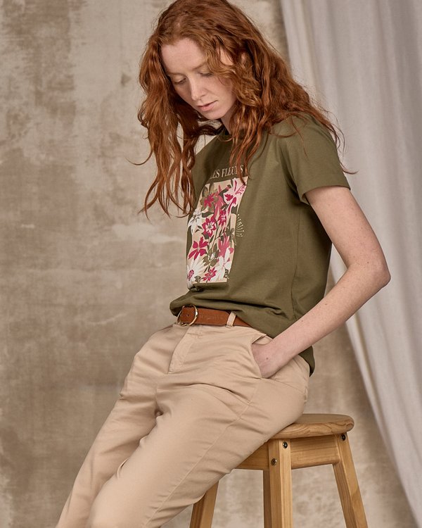 T-shirt Dahlia vert T-shirt Dahlia vert