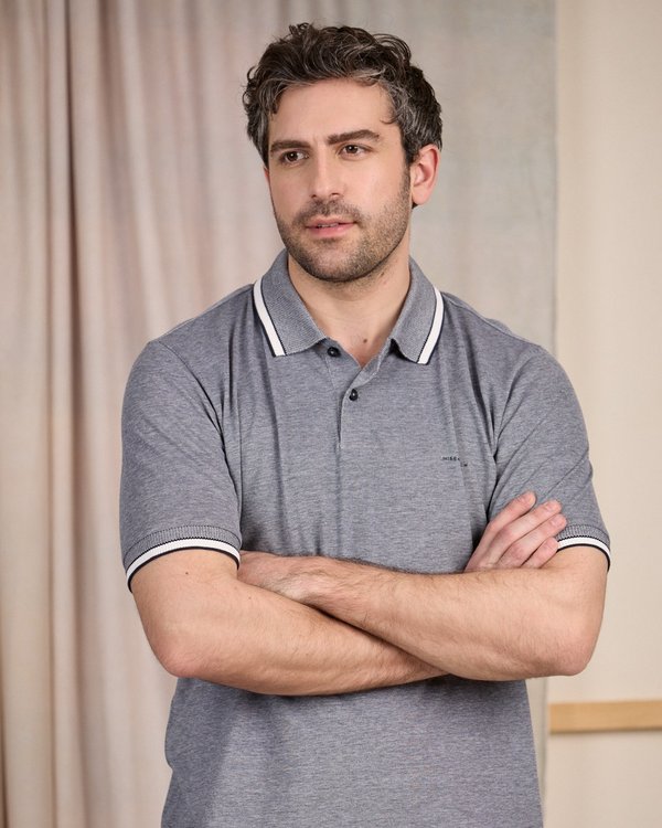 Polo Cédric bleu
