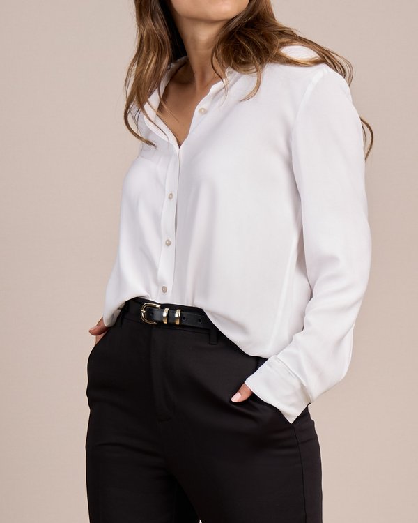 Chemise unie blanc Chemise unie blanc