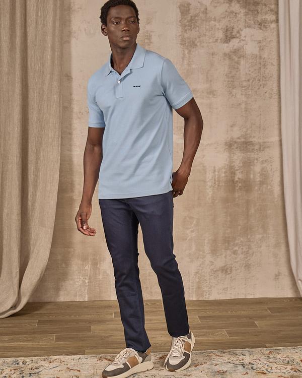 Polo Collin bleu Polo Collin bleu