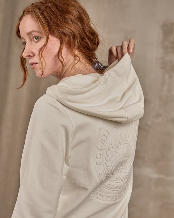 Sweat zippé blanc Sweat zippé blanc