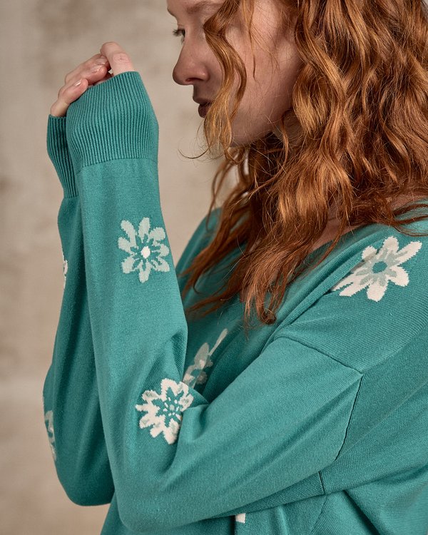 Pull col V vert Pull col V vert