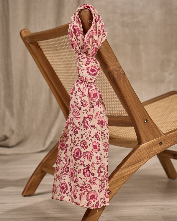Chèche Duffie rose Chèche Duffie rose