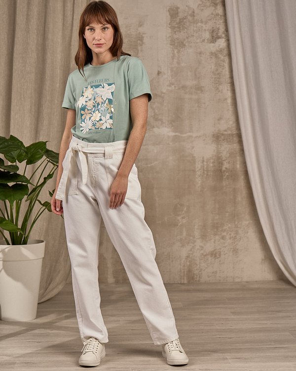 T-shirt Dahlia beige T-shirt Dahlia beige