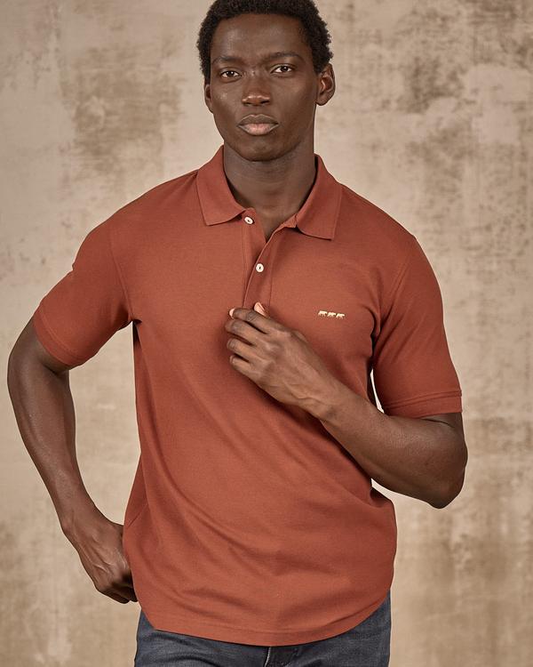 Polo Collin rouge