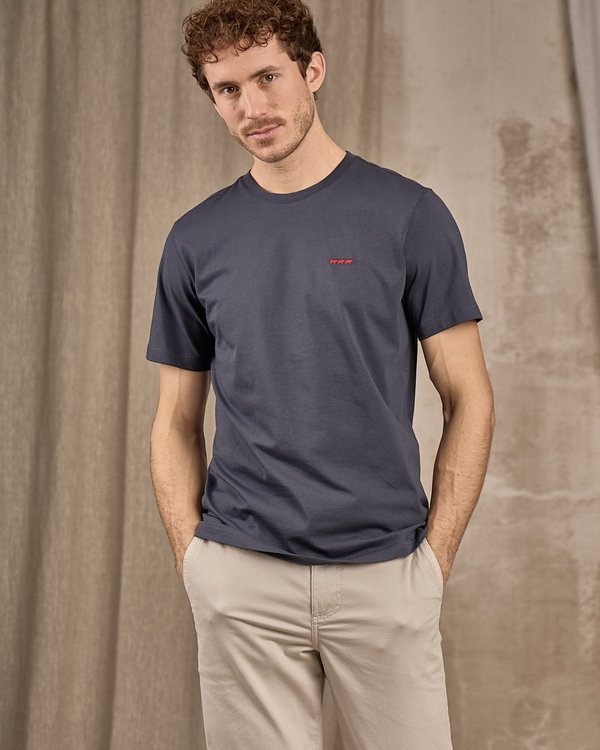 T-shirt Cédric bleu