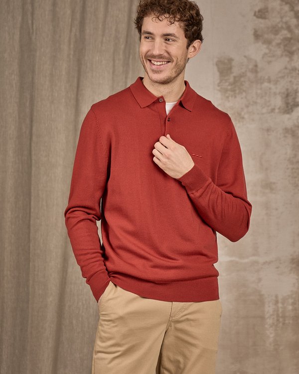 Pull Carlos rouge Pull Carlos rouge