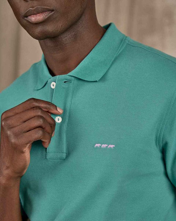 Polo Collin vert Polo Collin vert