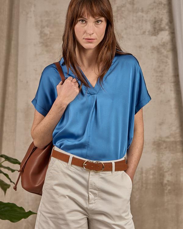 Top Dalaya bleu Top Dalaya bleu