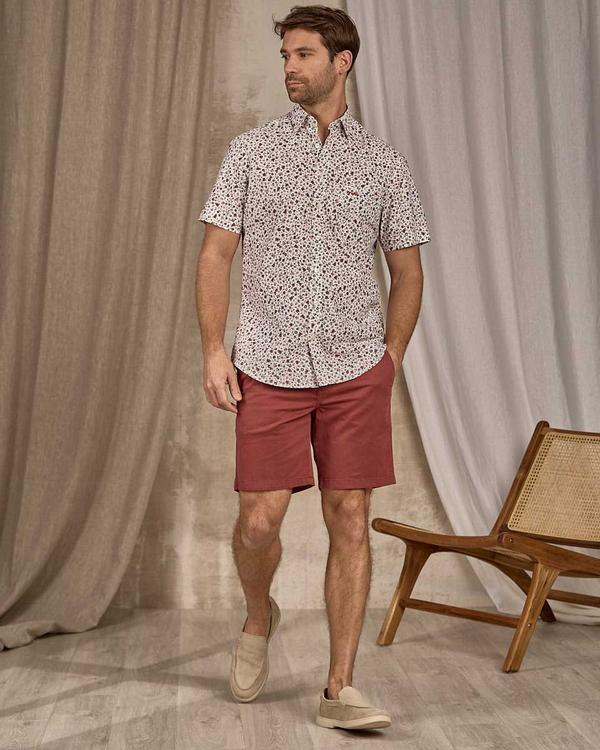 Chemise fleurie blanc Chemise fleurie blanc