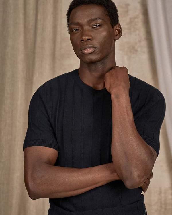 T-shirt Damien bleu