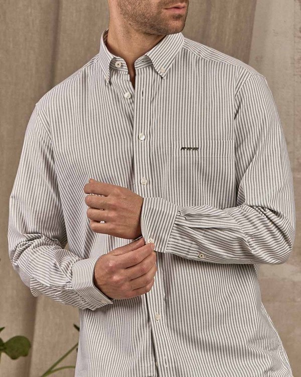Chemise rayée vert Chemise rayée vert