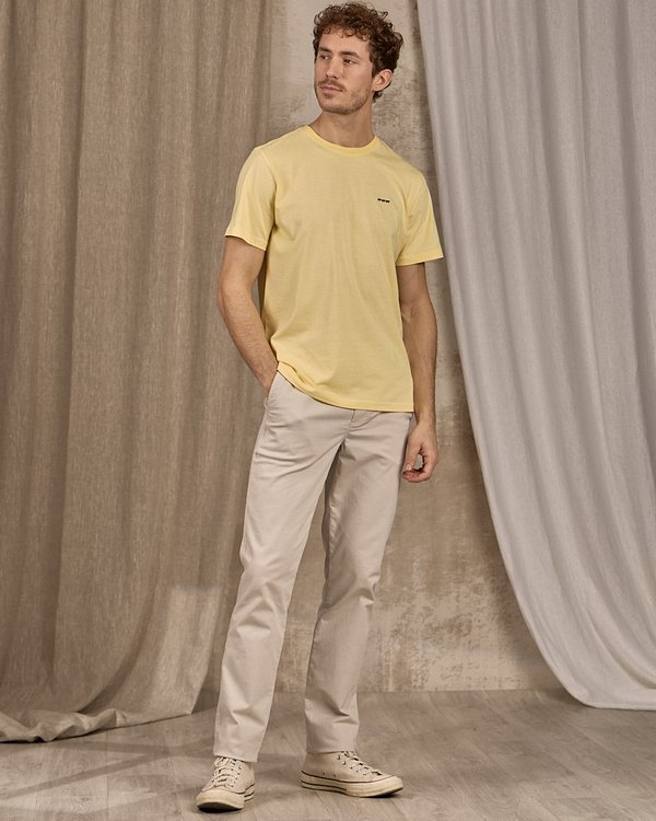 T-shirt Cédric jaune T-shirt Cédric jaune