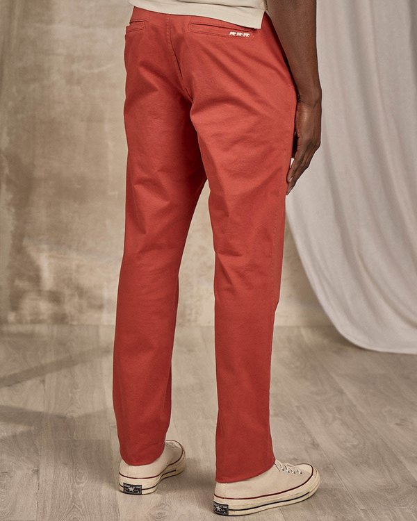 Pantalon Cyrile rouge