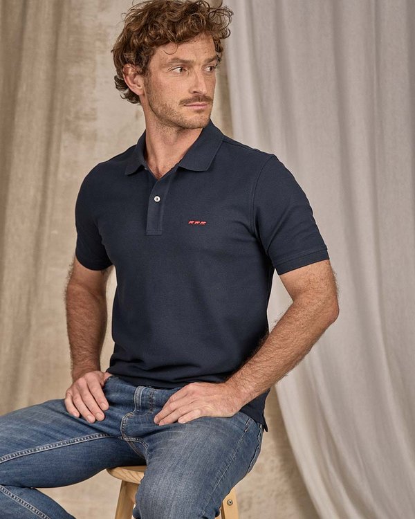 Polo Collin bleu Polo Collin bleu