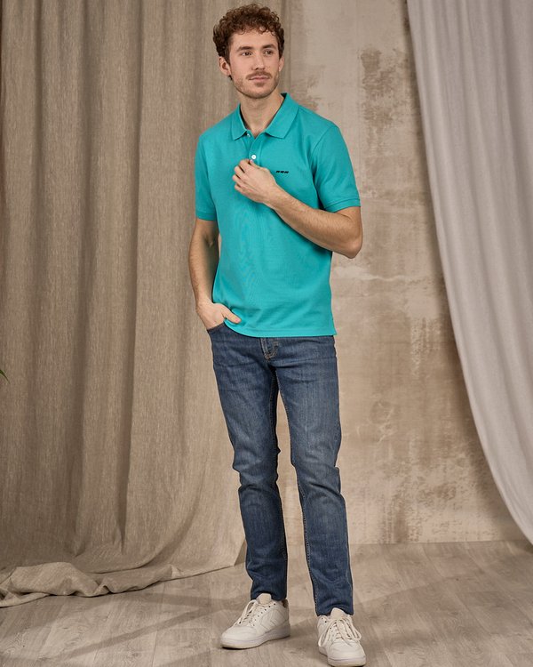 Polo Collin bleu Polo Collin bleu