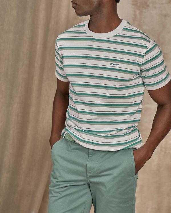 T-shirt rayé bleu T-shirt rayé bleu