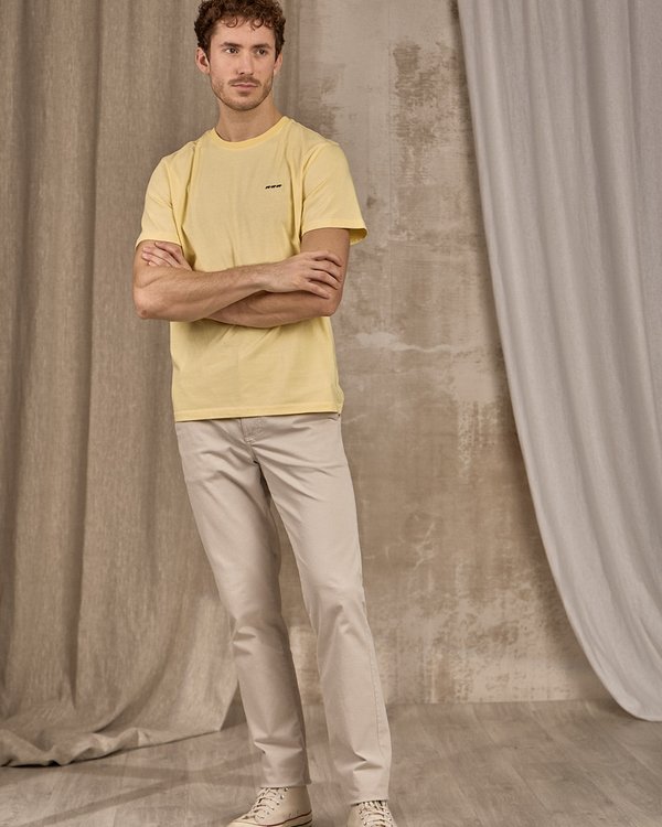 T-shirt Cédric jaune T-shirt Cédric jaune