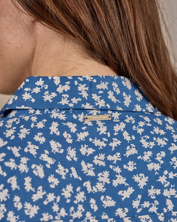 Chemise imprimée bleu Chemise imprimée bleu
