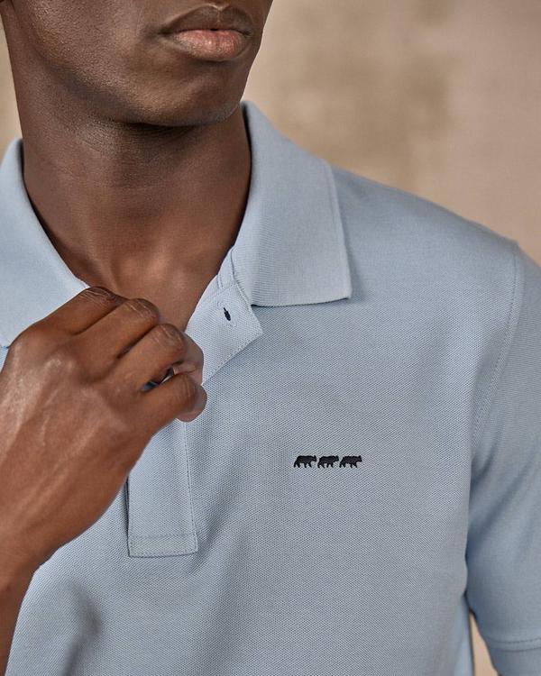 Polo Collin bleu Polo Collin bleu