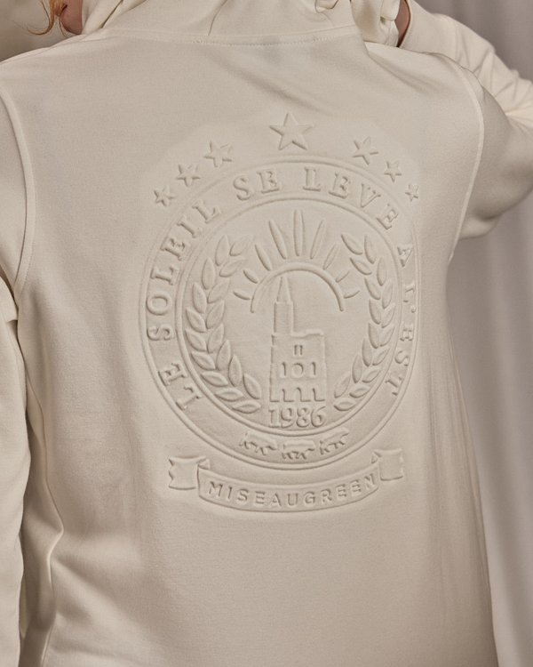 Sweat zippé blanc Sweat zippé blanc