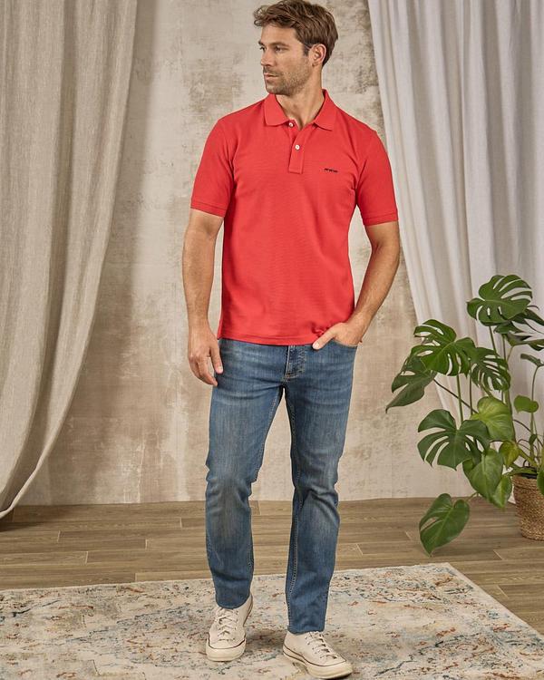 Polo Collin rouge Polo Collin rouge